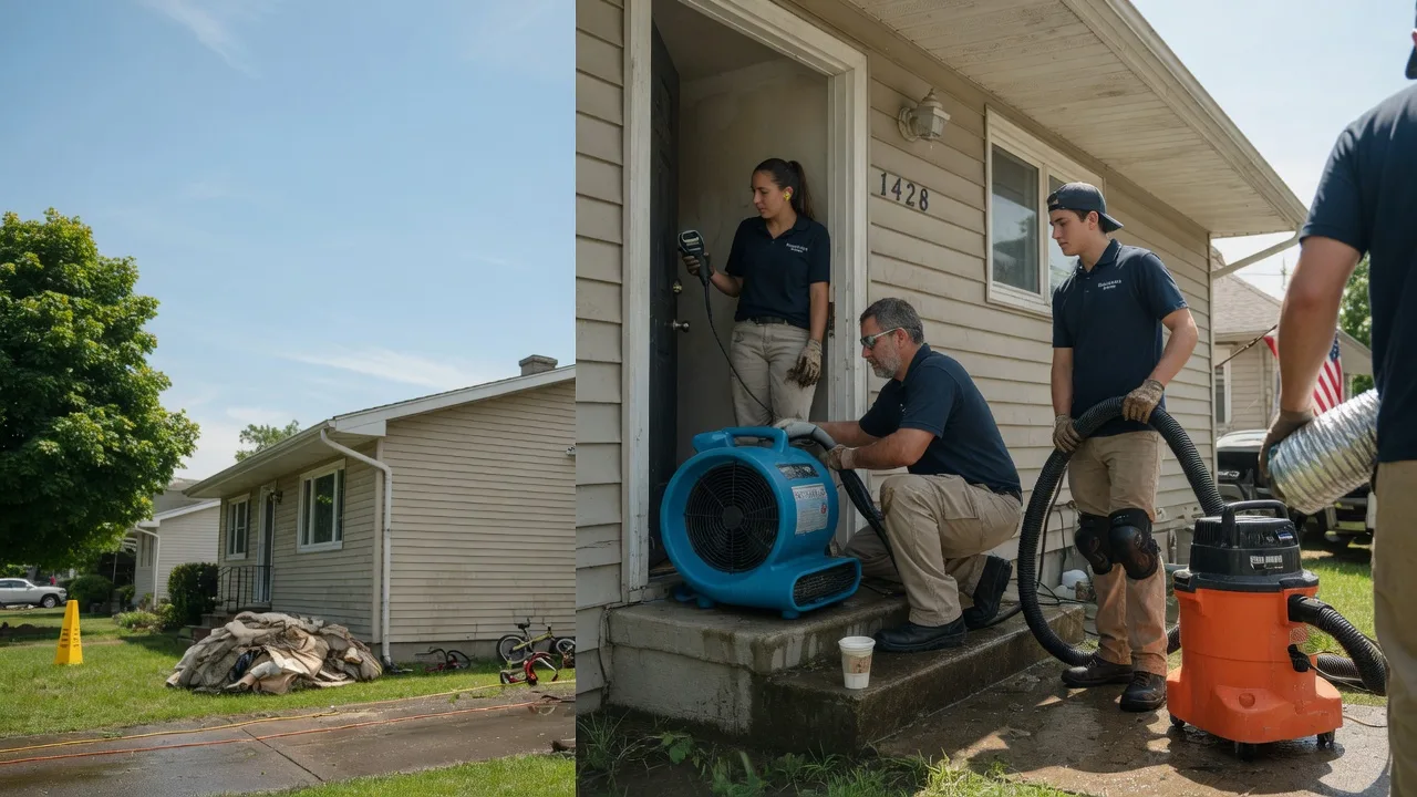 Water Damage Restoration in Attica, IN near me